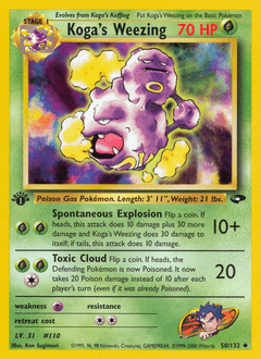 Koga's Weezing #50