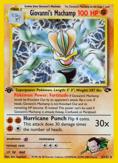 Giovanni's Machamp #6