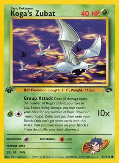 Koga's Zubat #83