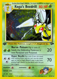 Koga's Beedrill #9