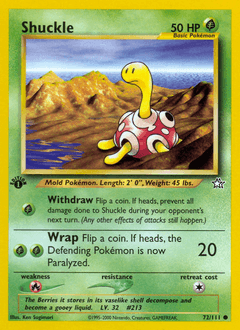 Shuckle #72