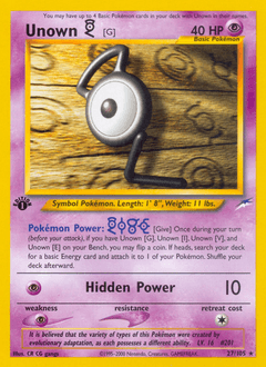 Unown [G] #27