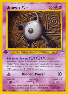 Unown [X] #30