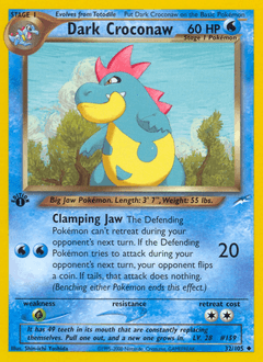 Dark Croconaw #32