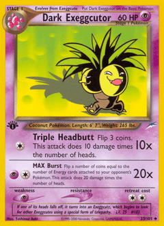 Dark Exeggutor #33