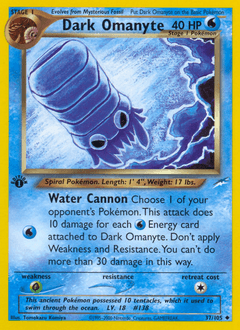Dark Omanyte #37