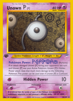 Unown [P] #58