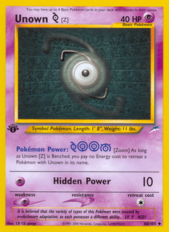Unown [Z] #60