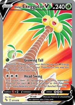 Alolan Exeggutor V #71