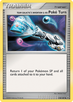 Team Galactic's Invention G-105 Poké Turn #118