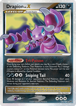 Drapion LV.X #123