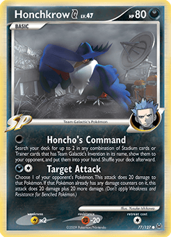 Honchkrow G #77