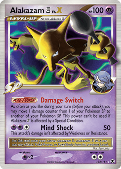 Alakazam E4 LV.X #103