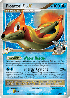 Floatzel GL LV.X #104