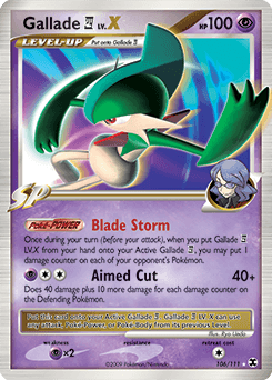 Gallade E4 LV.X #106