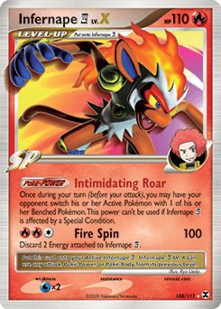 Infernape E4 LV.X #108