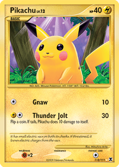 Pikachu #112