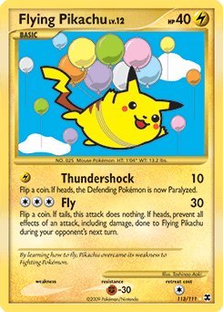 Flying Pikachu #113