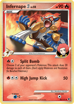 Infernape E4 #43