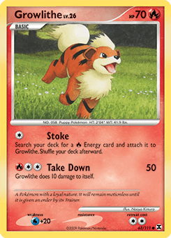 Growlithe #63