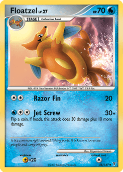 Floatzel #58