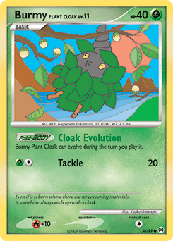 Burmy Plant Cloak #56