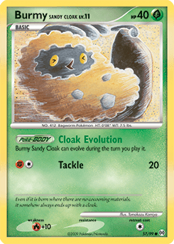 Burmy Sandy Cloak #57