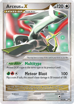 Arceus LV.X #95