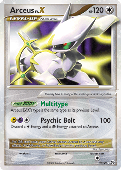Arceus LV.X #96