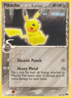 Pikachu δ #13