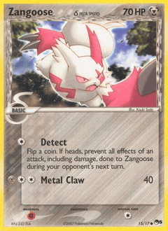 Zangoose δ #15