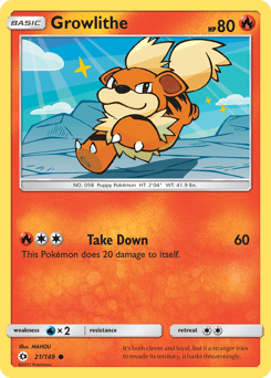 Growlithe #21