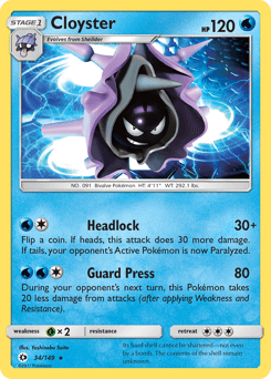 Cloyster #34