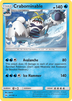 Crabominable #43