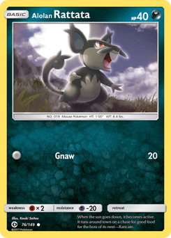 Alolan Rattata #76