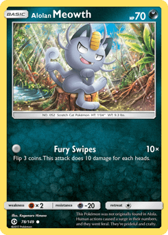 Alolan Meowth #78