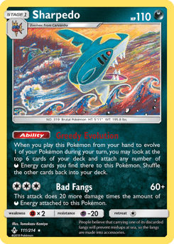 Sharpedo #111