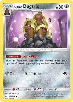 Alolan Dugtrio #122