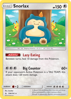 Snorlax #158