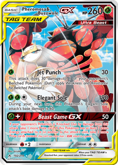 Pheromosa & Buzzwole-GX #192