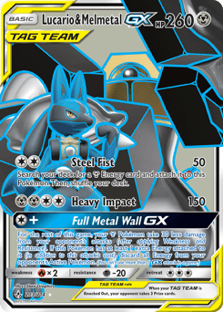 Lucario & Melmetal-GX #203