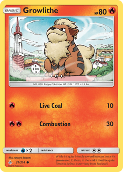 Growlithe #21