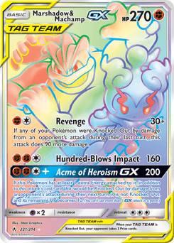 Marshadow & Machamp-GX #221