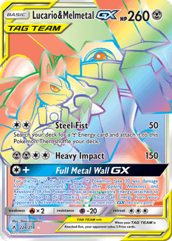 Lucario & Melmetal-GX #224