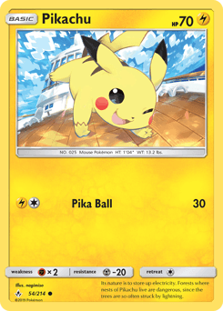 Pikachu #54