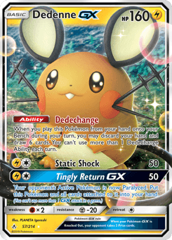 Dedenne-GX #57