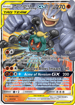 Marshadow & Machamp-GX #82