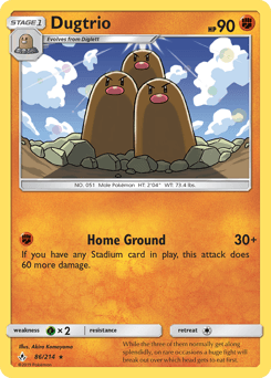 Dugtrio #86