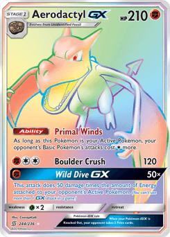 Aerodactyl-GX #244