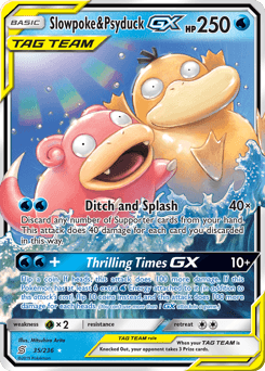 Slowpoke & Psyduck-GX #35